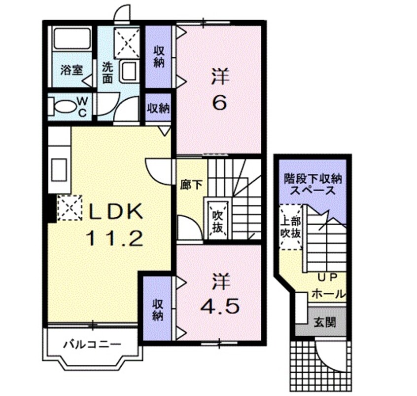 間取図 セレーノⅠ