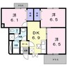 アビテＫ 3DKの間取り