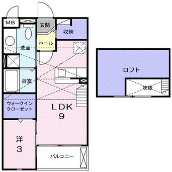 間取図 Ｎｅｗ－Ｗｉｎ