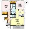 renom 2LDKの間取り