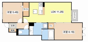 間取図 Laule’a 守山