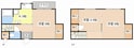 ヴィラナリー米原Ⅲ号棟の間取図