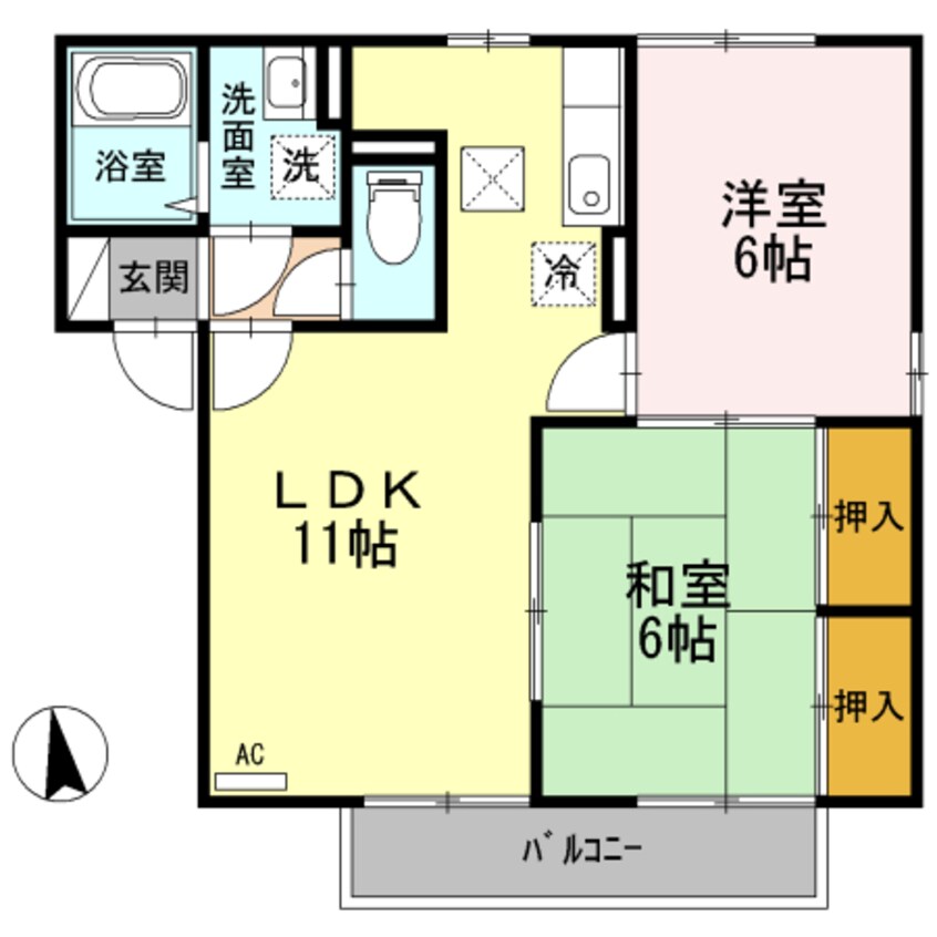 間取図 コーラル