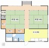 米原高番N邸貸家 2Kの間取り