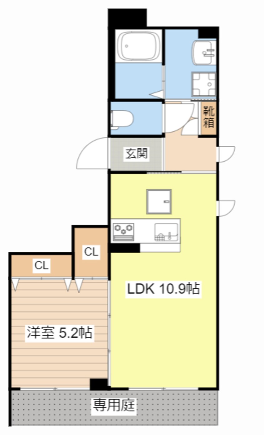 間取図 グランフォー