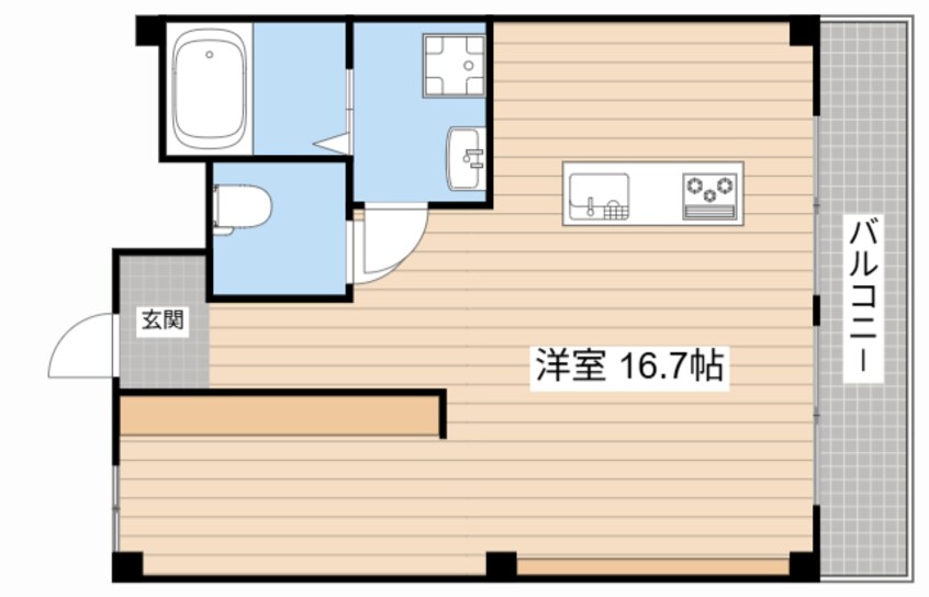 間取図 カサベルデ