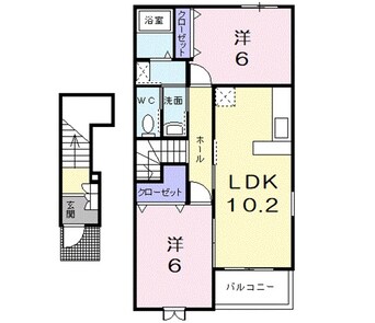 間取図 ヴィラ・ノースポール