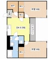 コーポ基 2SKの間取り