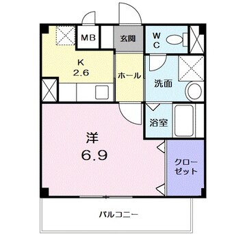 間取図 フォーリスト　ヴィレッジ壱番館