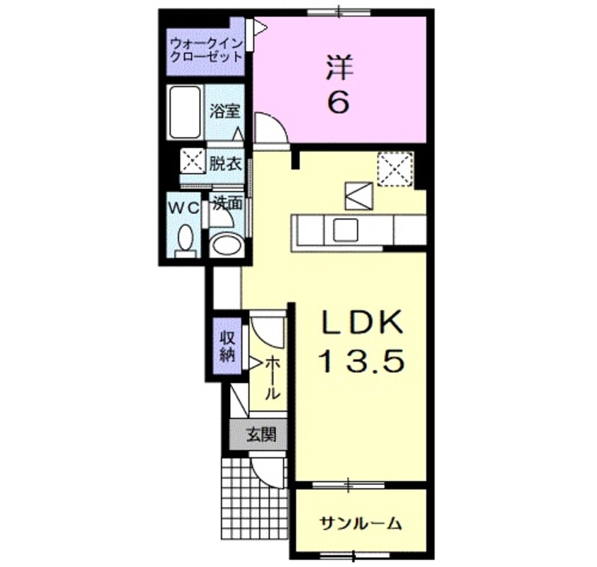 間取図 サンリット　アークⅠ