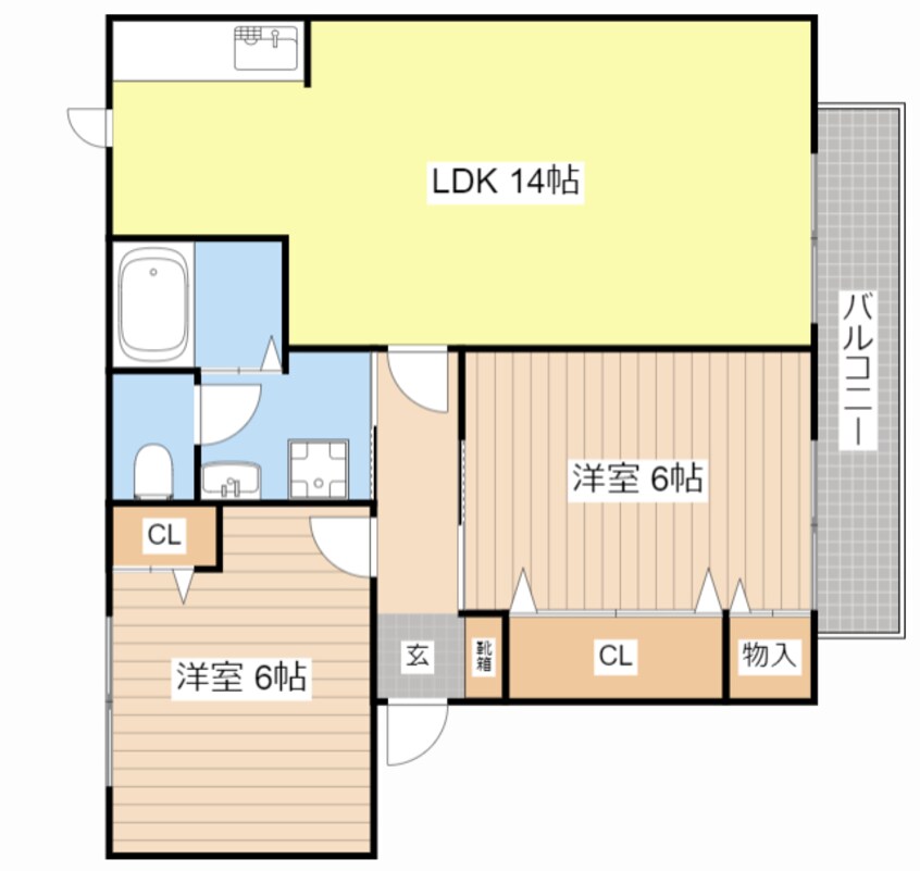 間取図 シャーメゾンコンモール