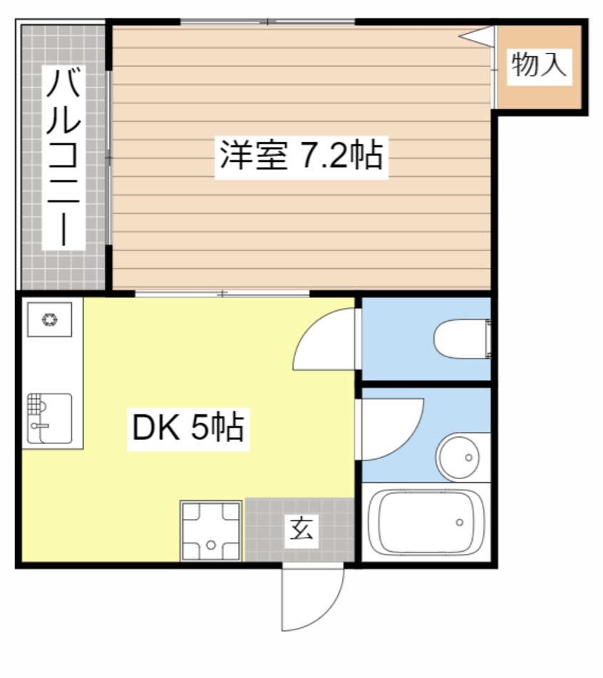 間取図 ヴィラ・十里