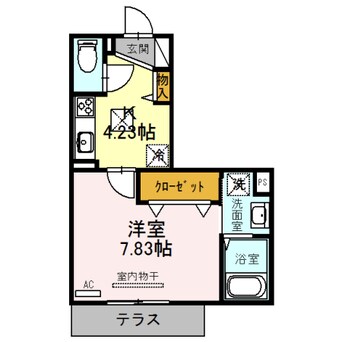 間取図 ルミナーレ・ハンス