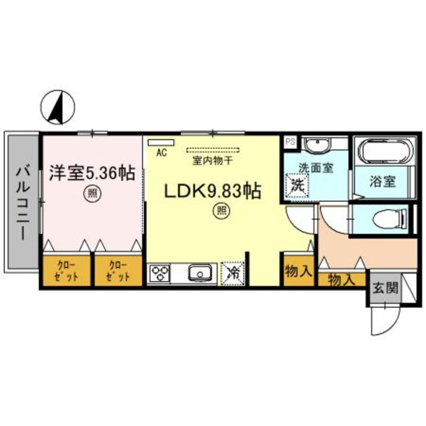 間取図 ベルコート川崎