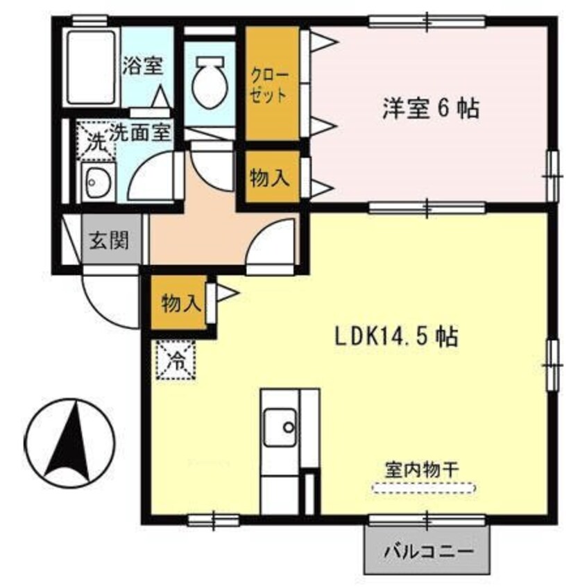 間取図 リヴェールソシア