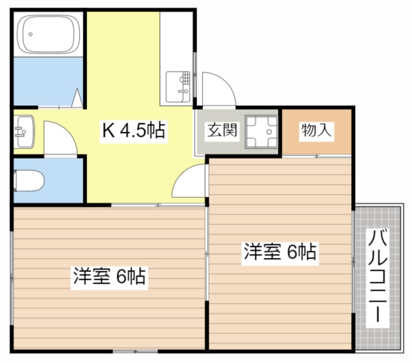 間取図 ファミールハイツ