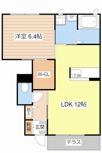 間取図 ベル　ホープ