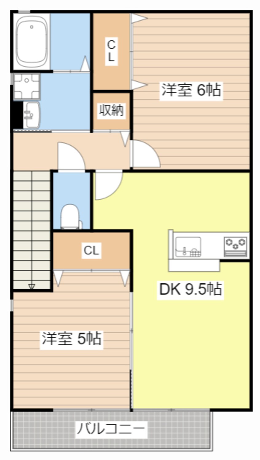 間取図 モンアヴニール