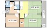 福井ハイツ 3Kの間取り