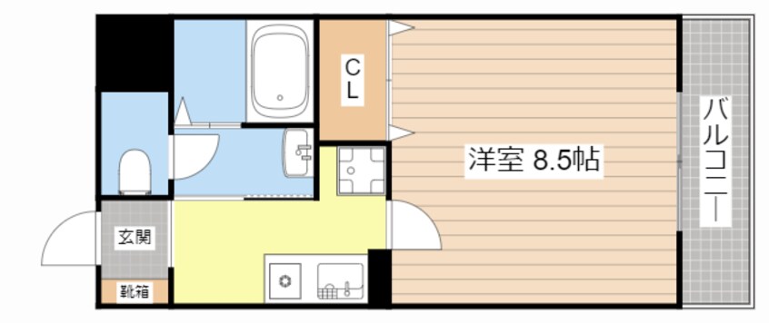 間取図 ドーミトゥリィ久野部