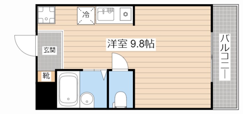 間取図 ドーミトゥリィ原田