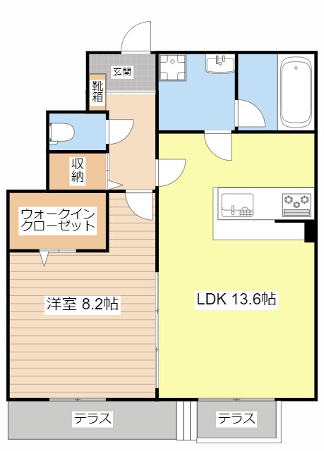 間取り図 Casa横町
