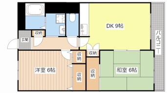 間取図 冨波グリーンマンション