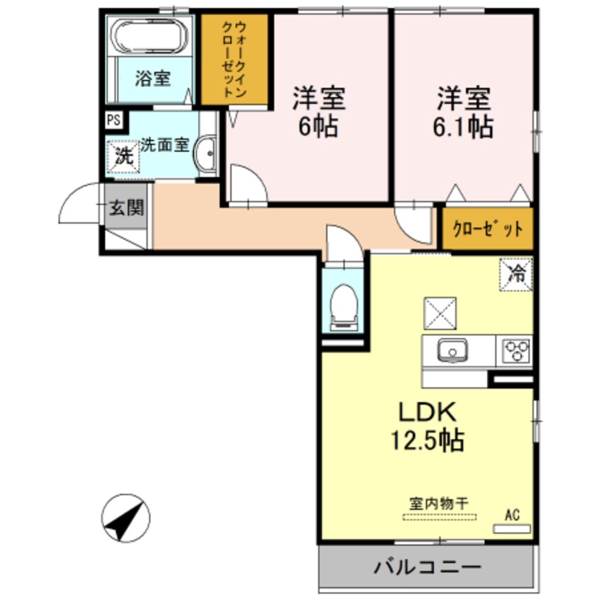 間取図 グラン・フォレ