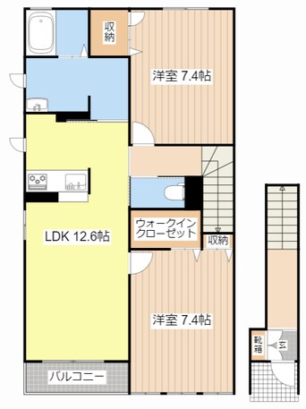 間取図 ハイ　フィールド