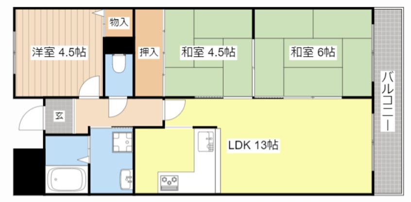 間取図 ふじとぴあ