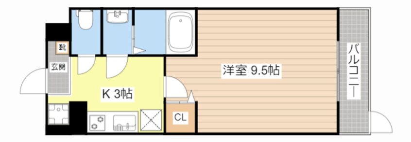 間取図 PARK SIDE M