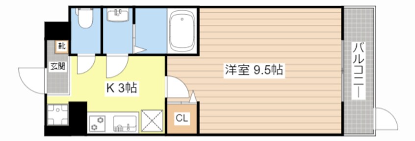 間取図 PARK SIDE M