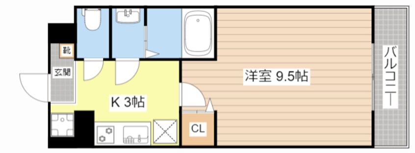 間取図 PARK SIDE M