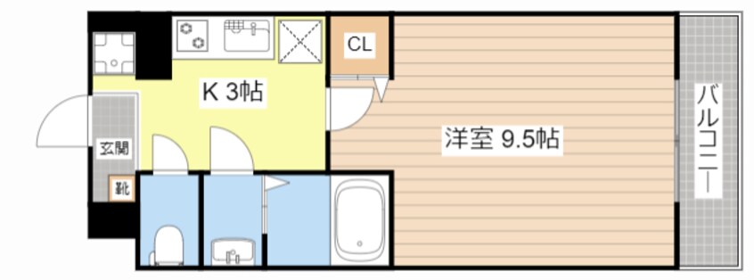 間取図 PARK SIDE M