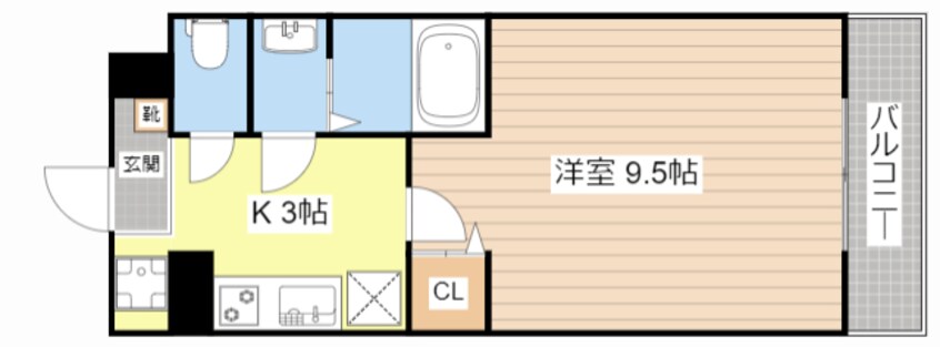 間取図 PARK SIDE M