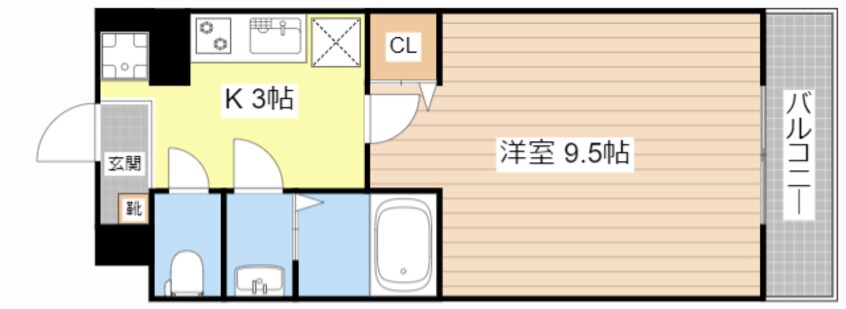 間取図 PARK SIDE M