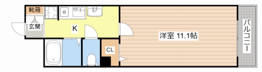 間取図 プラージュカンサイ
