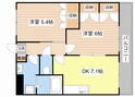 ウエスト　ヴィレッジの間取図