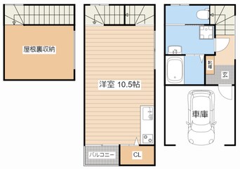 間取図 イノセント近江八幡