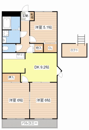 間取図 エルブライト