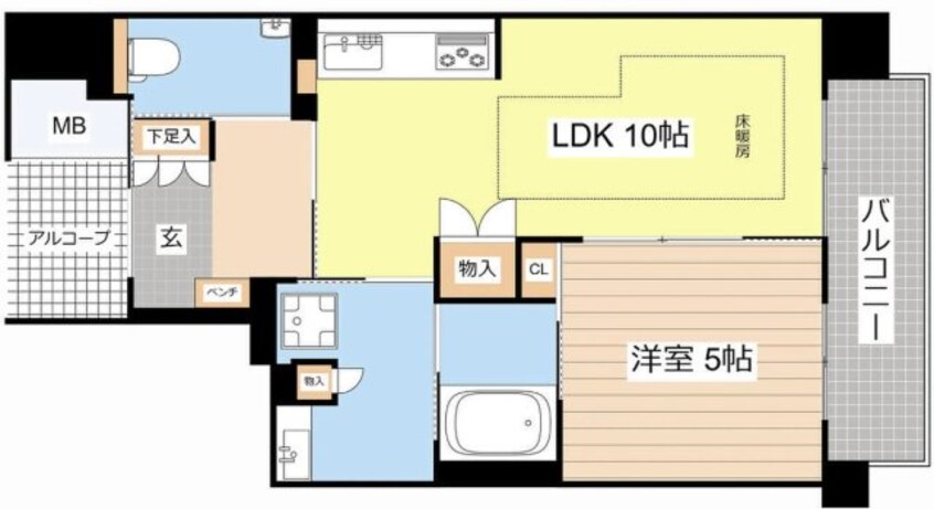 間取図 OHプラザアウル