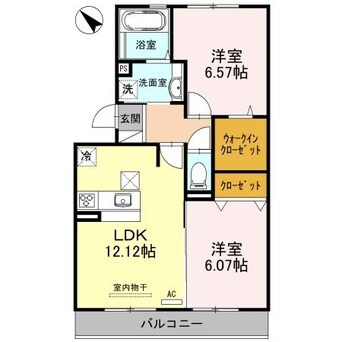 間取図 シャンピアコート