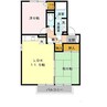 グレイスカーサ 2LDKの間取り