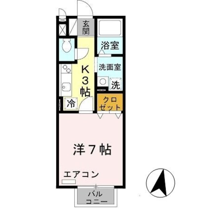 間取図 グランシャリオ