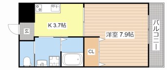 間取図 ウエストヴィレッジ11