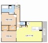 シルトクレーテ 2LDKの間取り