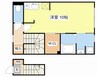 (仮称)八幡中山町3号地AP新築工事 1Rの間取り