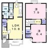 エクセレントⅡ 2LDKの間取り