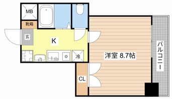 間取図 ミラージュ大津京