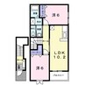 ロベリア・ＮＡＫＡＮＯⅡ 2LDKの間取り